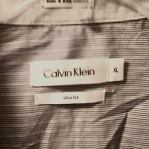●SOLD ●Calvin Klein mens LS casual shirt